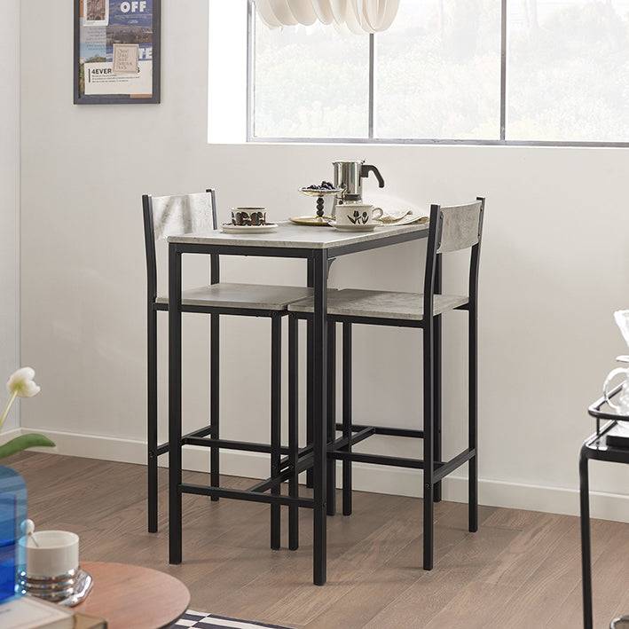 Sobuy SoBuy Bartisch mit 2 Hockern Bartisch set 3-teilig OGT03-HG Online