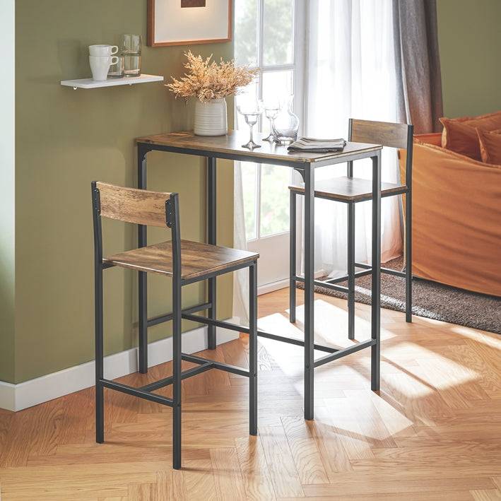 Sobuy SoBuy Bartisch mit 2 Hockern Bartisch set 3-teilig OGT03-XL Angebote