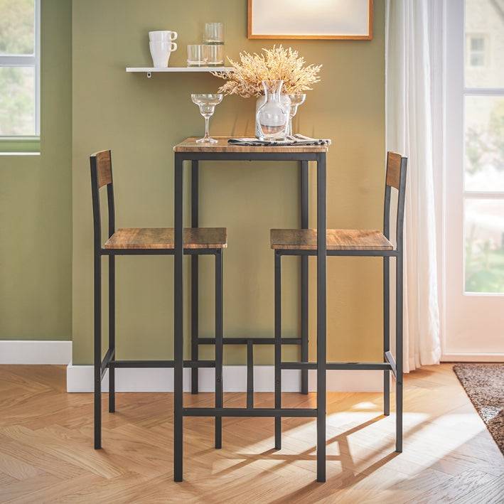 Sobuy SoBuy Bartisch mit 2 Hockern Bartisch set 3-teilig OGT03-XL Angebote