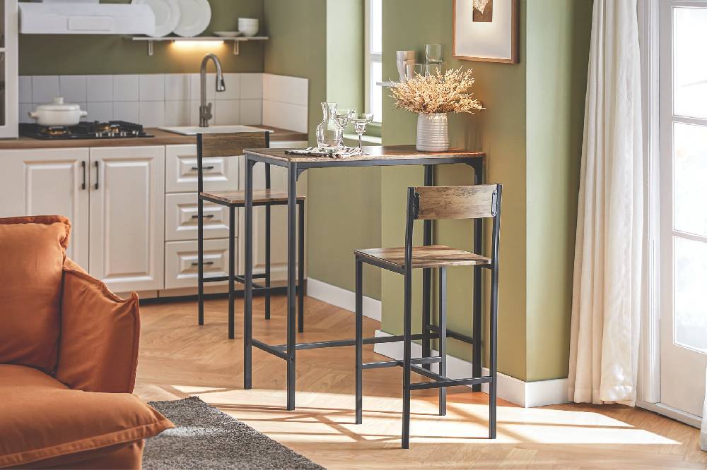 Sobuy SoBuy Bartisch mit 2 Hockern Bartisch set 3-teilig OGT03-XL Angebote