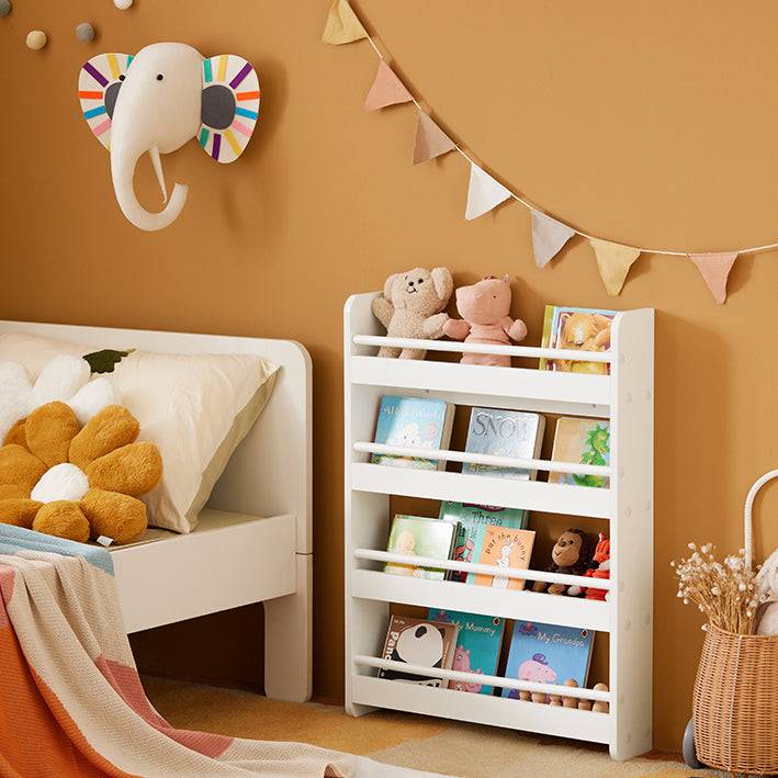 Sobuy SoBuy Kinder Bücherregal Wandregal für Kinder mit 4 Ablagen KMB08-K-W Angebote