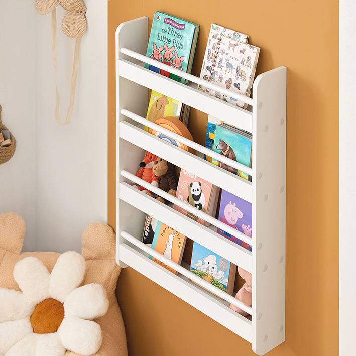 Sobuy SoBuy Kinder Bücherregal Wandregal für Kinder mit 4 Ablagen KMB08-K-W Angebote