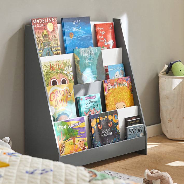 Sobuy SoBuy Kinderbücherregal Zeitungsständer Aufbewahrungsregal für Kinder KMB32-HG Günstiger Verkauf