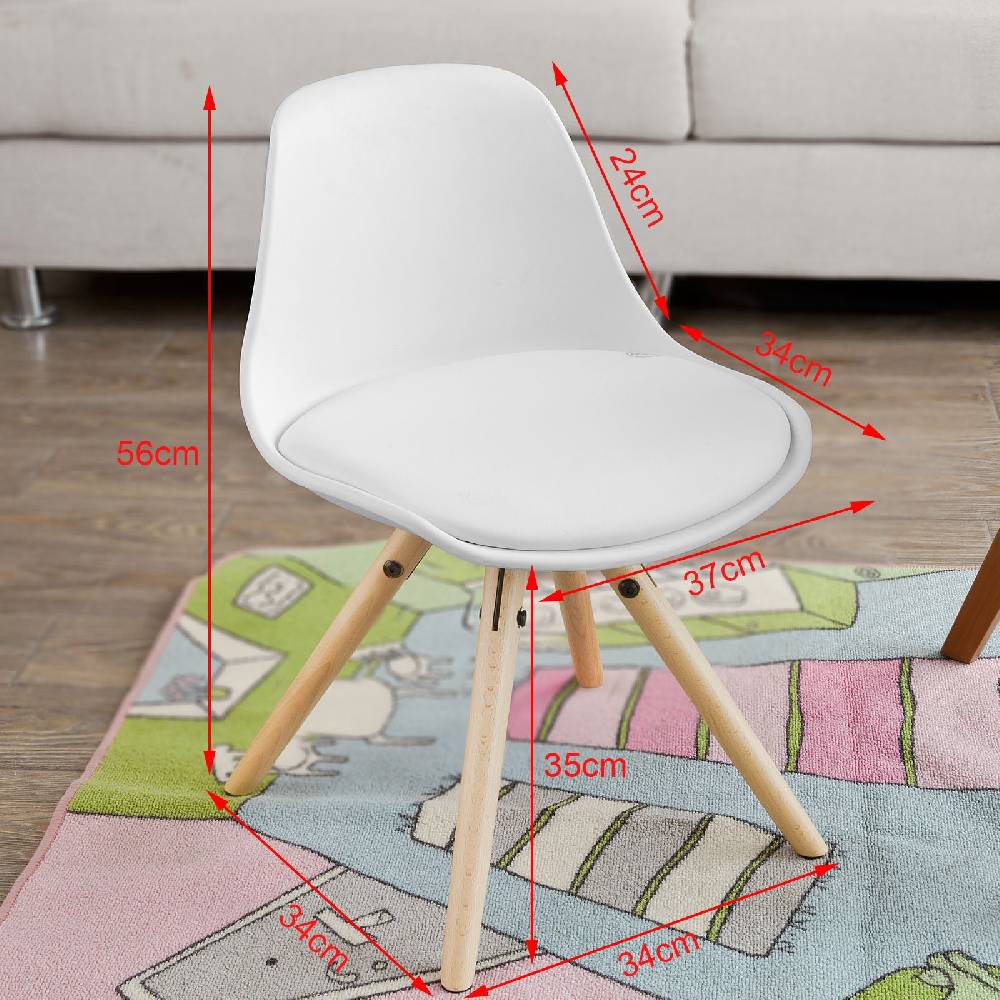 Sobuy SoBuy Kinderstuhl Sitzhöhe 35cm Stühlchen Weiß FST46-W Verkauf