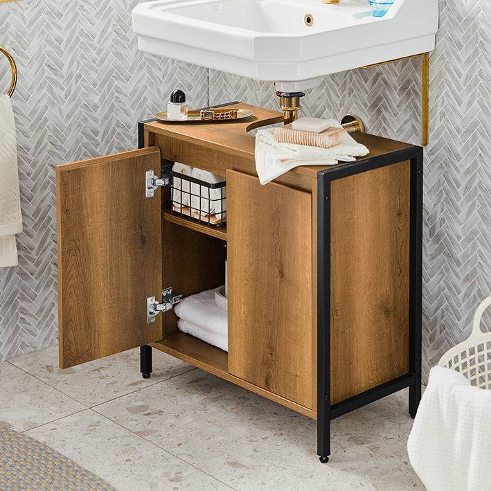 Sobuy SoBuy Waschbeckenunterschrank Badezimmerschrank Waschtisch BZR63-PF Meist gekauft