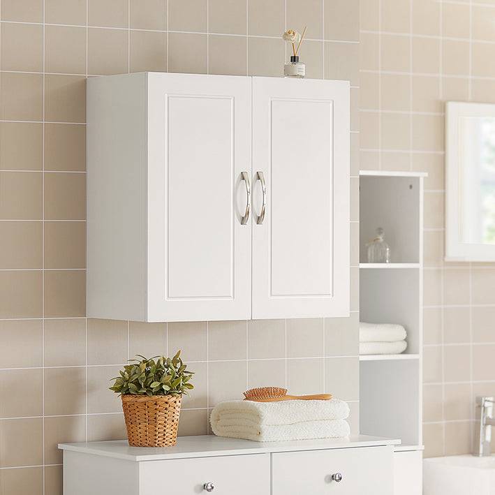 Sobuy SoBuy Wandschrank Bad Hängeschrank Badschrank Weiß FRG231-W Auslauf