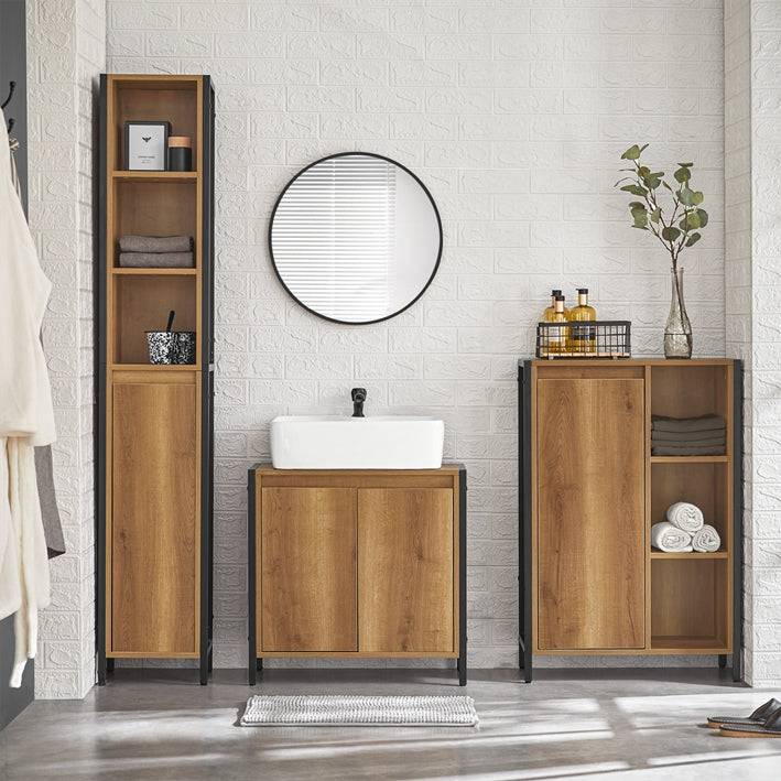 Sobuy SoBuy Wäscheschrank mit Wäschesäcken Wäschesammler Wäschekorb BZR65-PF Schlussverkauf