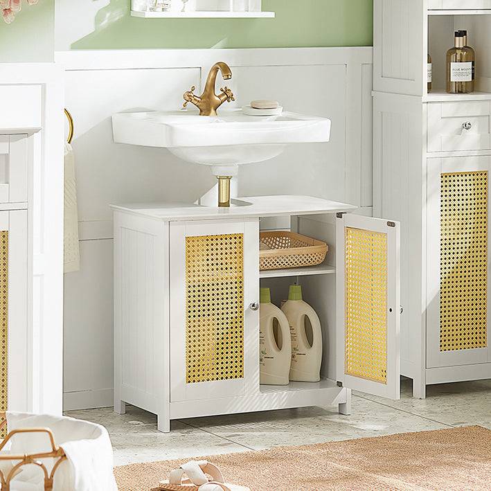 Sobuy SoBuy Waschbeckenunterschrank Badschrank Waschtisch Unterschrank BZR72-W Meist gekauft