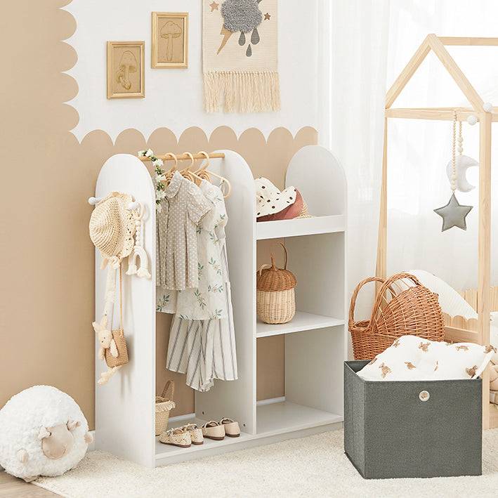 Sobuy SoBuy Kindergarderobe Kleiderschrank Kinder Kinderzimmer KMB40-W Outlet