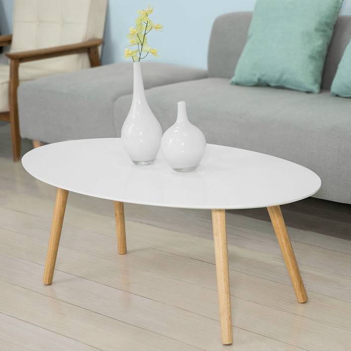 Sobuy SoBuy Sofatisch Holz Salontisch Couchtisch Weiß FBT61-W Fabrikverkauf