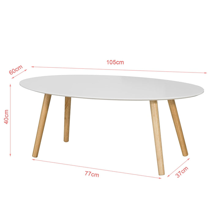 Sobuy SoBuy Sofatisch Holz Salontisch Couchtisch Weiß FBT61-W Fabrikverkauf