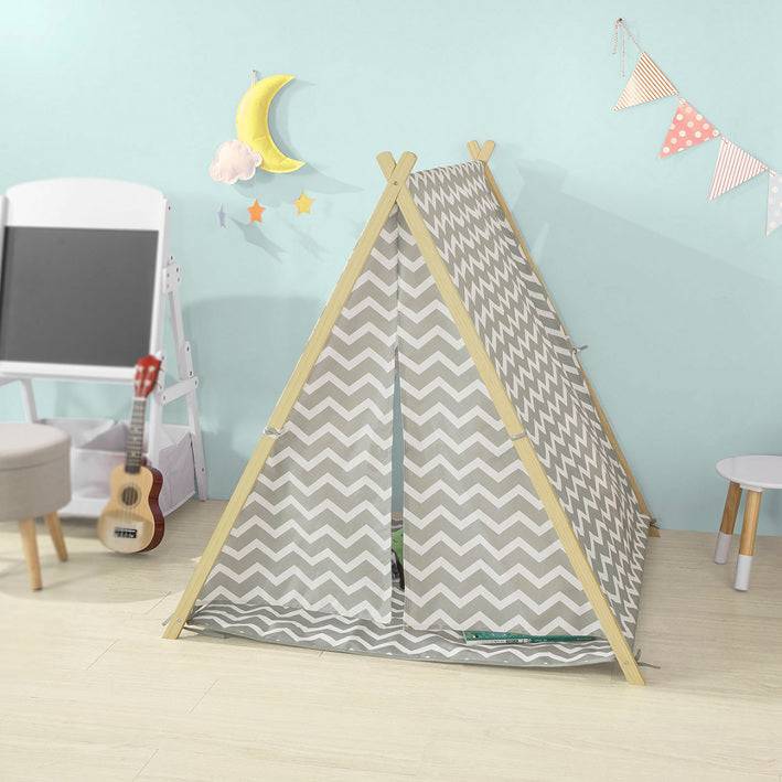Sobuy SoBuy Spielzelt Spielhaus Kinderzelt Grau OSS02-HG Meist gekauft