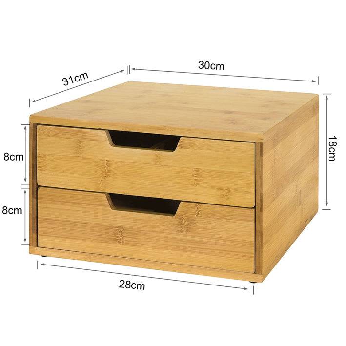 Sobuy SoBuy Kaffeekapsel Box Aufbewahrungsbox Schubladenbox Bambus FRG82-N Angebote