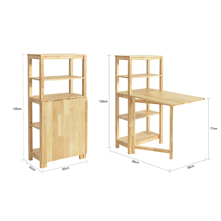 Sobuy SoBuy Klappbarer Esszimmertisch Küchentisch Holztisch FWT70-N Blitzverkäufe