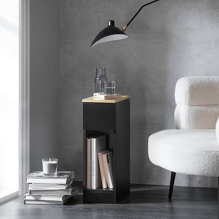 Sobuy SoBuy Nachttisch mit Schublade Couchtisch Sofatisch Beistelltisch Schwarz FBT111-SCH Outlet