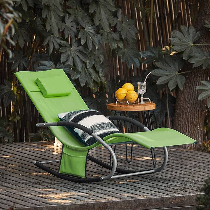 Sobuy SoBuy Gartenliege Sonnenliege mit Tasche Liegestuhl grün OGS28-GR Hotsell