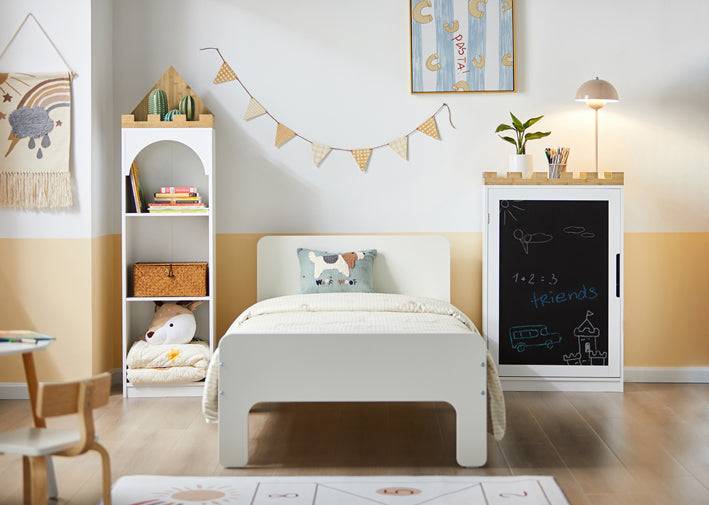 Sobuy SoBuy Kinderbücherregal Aufbewahrungsregal Kinderzimmer Weiß KMB42-W Verkauf