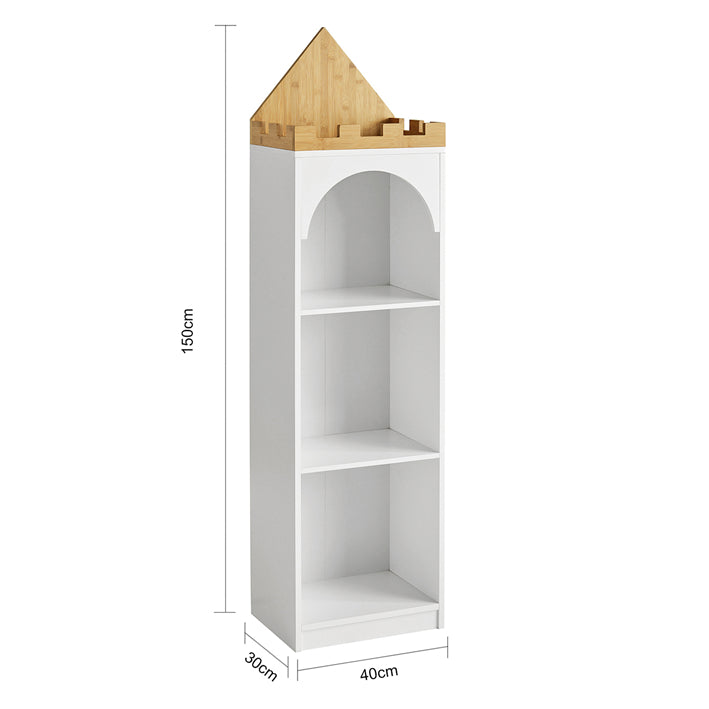Sobuy SoBuy Kinderbücherregal Aufbewahrungsregal Kinderzimmer Weiß KMB42-W Verkauf