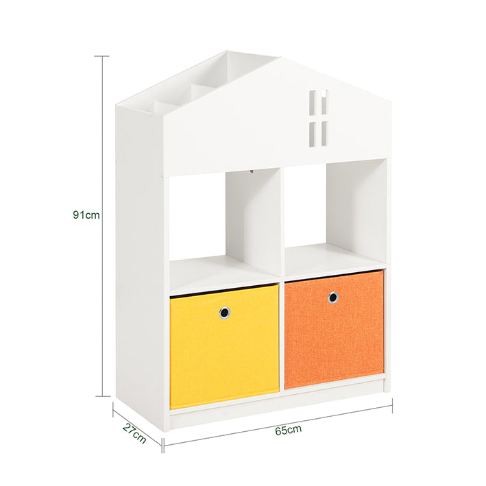 Sobuy SoBuy Kinderregal Bücherregal Aufbewahrungsregal für Kinder KMB49-W Hotsell
