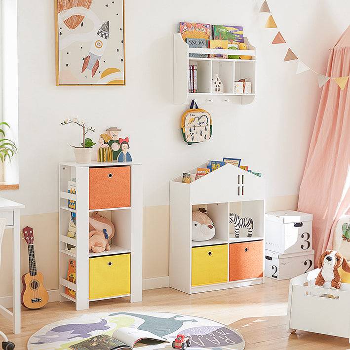 Sobuy SoBuy Kinder Bücherregal Wandregal für Kinder Aufbewahrungsregal KMB46-W Günstiger Verkauf