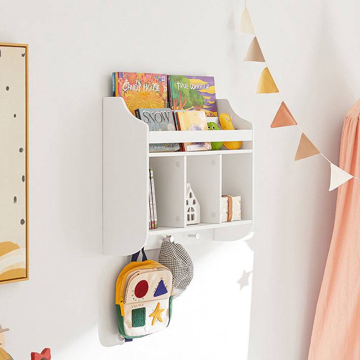 Sobuy SoBuy Kinder Bücherregal Wandregal für Kinder Aufbewahrungsregal KMB46-W Günstiger Verkauf
