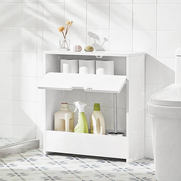 Sobuy SoBuy Nischenregal Badezimmerschrank Nischenschrank Weiß BZR48-W Auslauf
