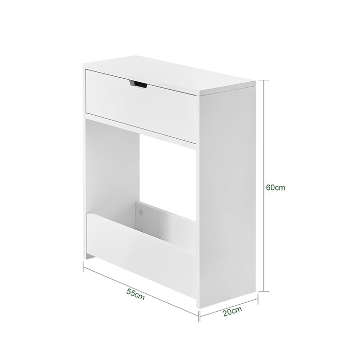 Sobuy SoBuy Nischenregal Badezimmerschrank Nischenschrank Weiß BZR48-W Auslauf