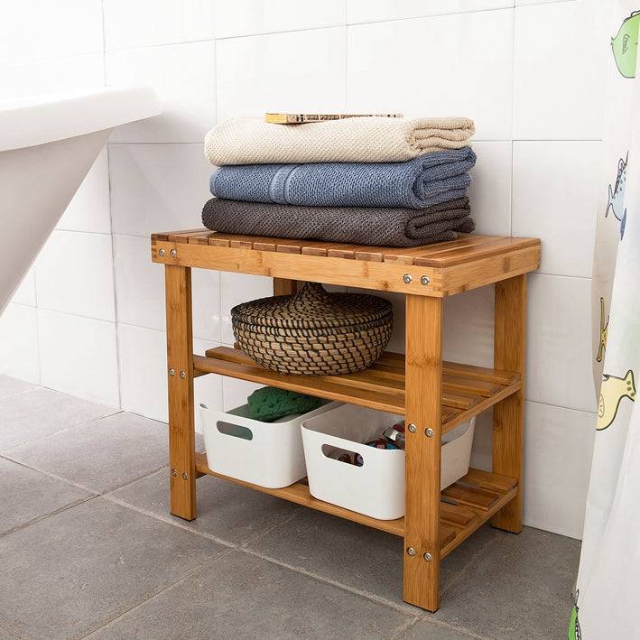 Sobuy SoBuy Schuhregal Sitzbank schmal Breit 50cm Bambus FSR02-K-N Meist gekauft