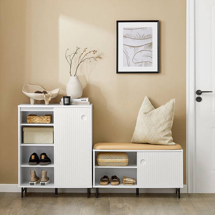 Sobuy SoBuy Schuhschrank Sideboard Flurschrank Kommode Küchenschrank FSB62-W Blitzverkäufe