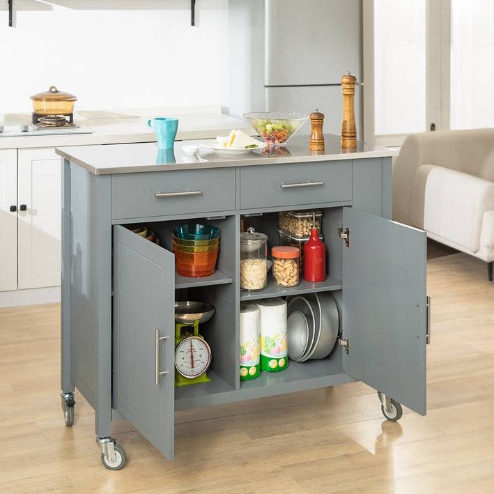Sobuy SoBuy Kücheninsel Küchenschrank Küchenwagen Servierwagen FKW108-HG Online
