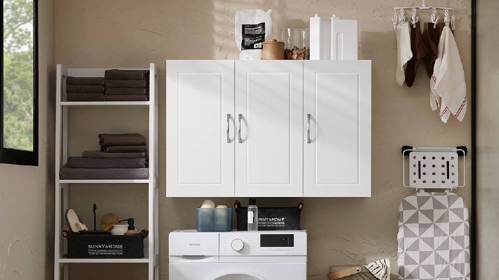 Sobuy SoBuy Hängeschrank mit 2 Türen Badschrank Wandschrank Küchenschrank Weiß FRG231-L-W Angebote