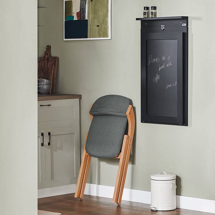 Sobuy SoBuy Wandtisch mit Tafel Klapptisch Esstisch Memoboard Hellgrau FWT20-SCH Günstiger Verkauf