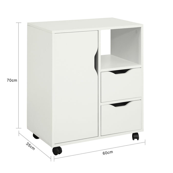 Sobuy SoBuy Druckertisch mit Schublade Beistelltisch Couchtisch Weiß FBT105-W Nur für heute