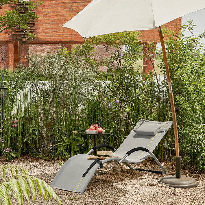 Sobuy SoBuy Gartenliege Sonnenliege Liegestuhl Hellgrau OGS38-HG 50% Rabatt für begrenzte Zeit