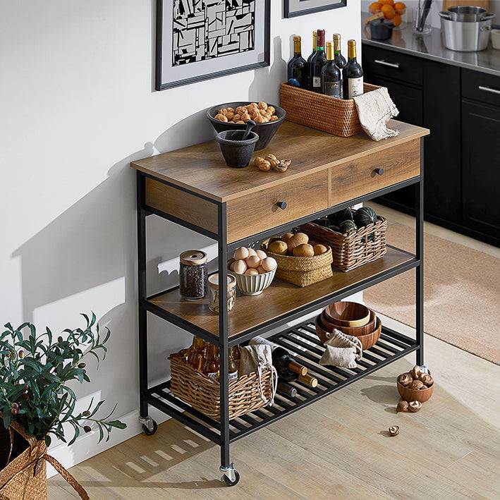 Sobuy SoBuy Küchenwagen Sideboard Servierwagen Flurschrank FKW112-PF Muttertagsangebot