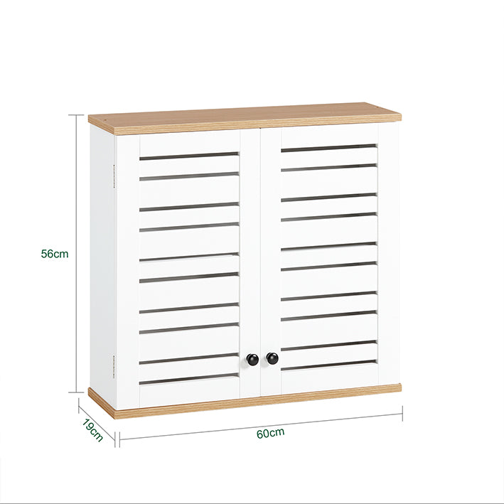 Sobuy SoBuy Wandschrank Bad Hängeschrank Badschrank Weiß BZR42-W Super Sparpreis
