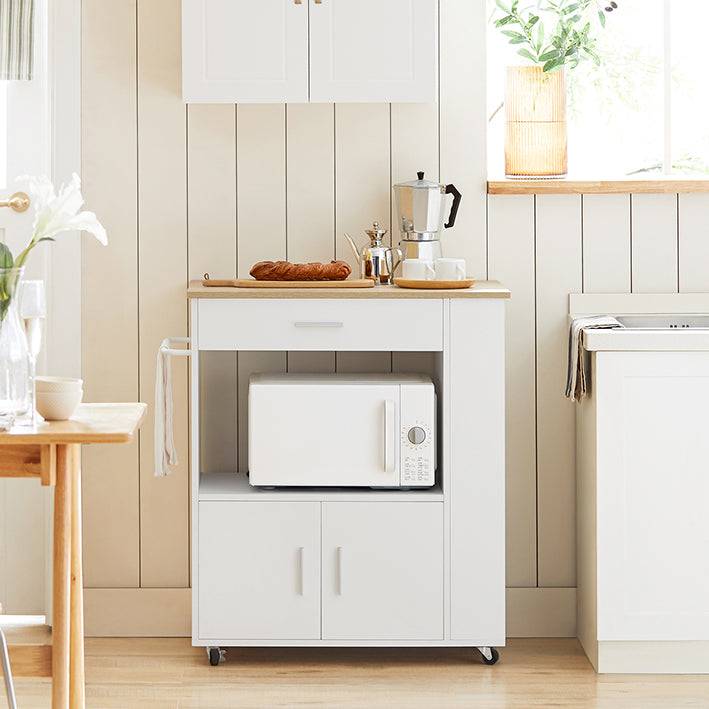 Sobuy SoBuy Küchenwagen Sideboard Servierwagen Kücheninsel FKW113-WN Auslauf