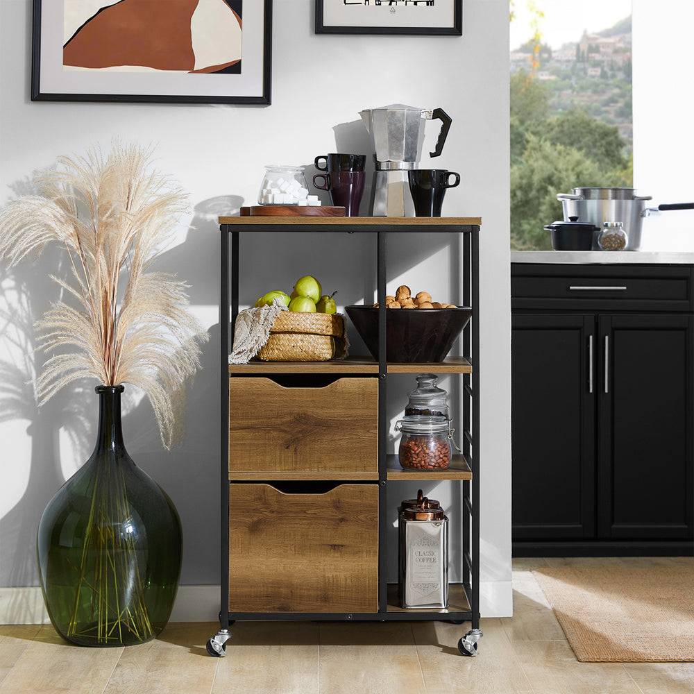Sobuy SoBuy Servierwagen Küchenschrank Mehrzweckschrank FKW111-PF Fabrik Onlineshop
