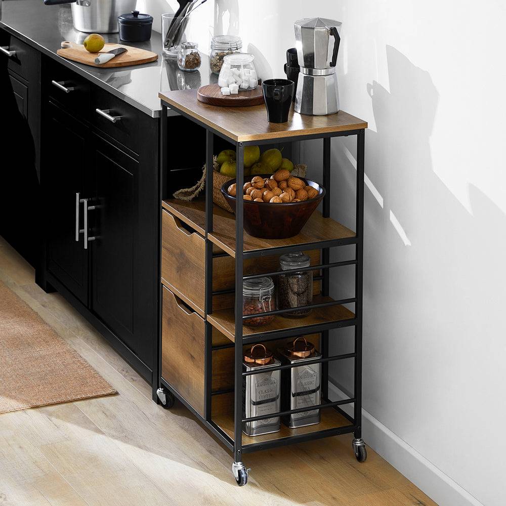 Sobuy SoBuy Servierwagen Küchenschrank Mehrzweckschrank FKW111-PF Fabrik Onlineshop