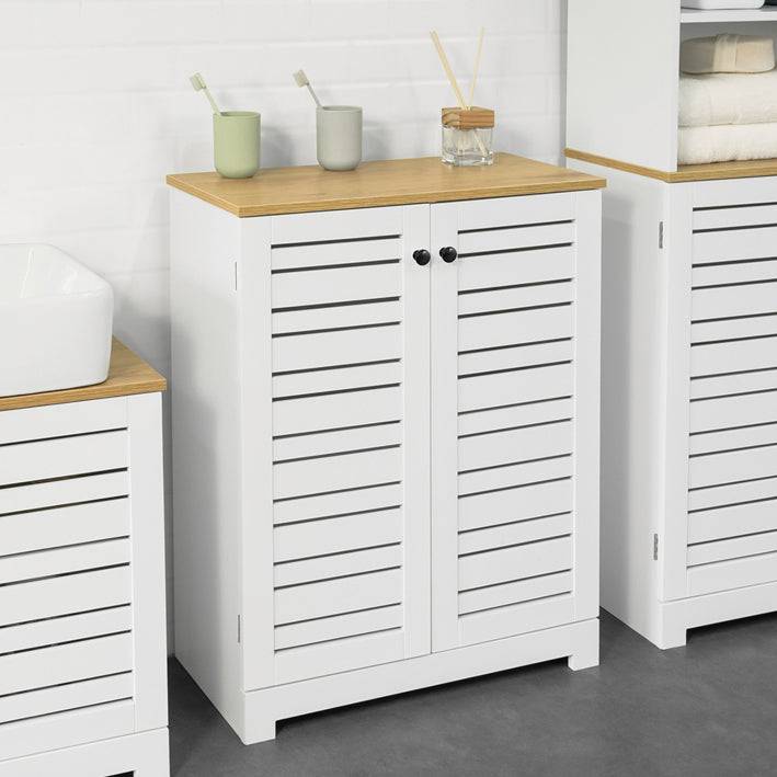 Sobuy SoBuy Badkommode Badzimmerschrank Sideboard Weiß BZR41-W Muttertagsangebot