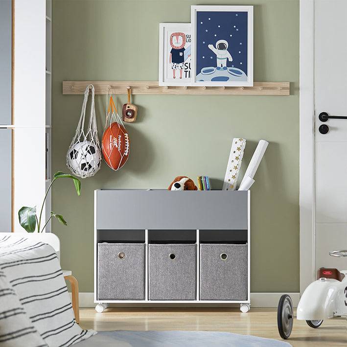 Sobuy SoBuy Kinderregal Spielzeugregal Aufbewahrungsregal für Kinder KMB61-HG Neuheiten