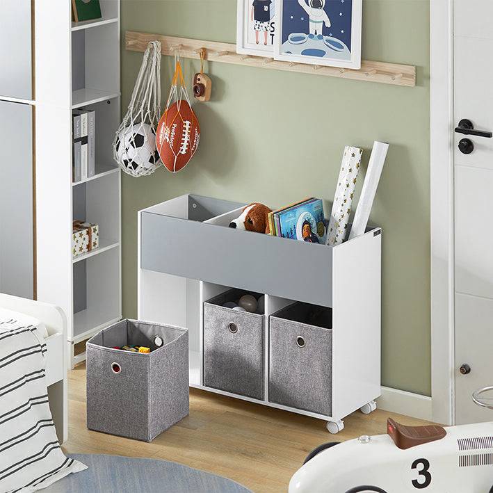Sobuy SoBuy Kinderregal Spielzeugregal Aufbewahrungsregal für Kinder KMB61-HG Neuheiten