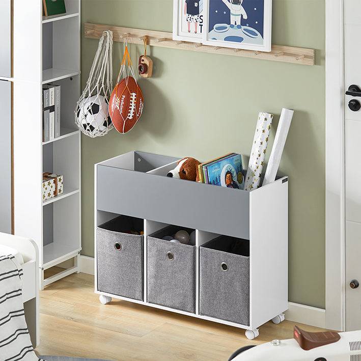 Sobuy SoBuy Kinderregal Spielzeugregal Aufbewahrungsregal für Kinder KMB61-HG Neuheiten
