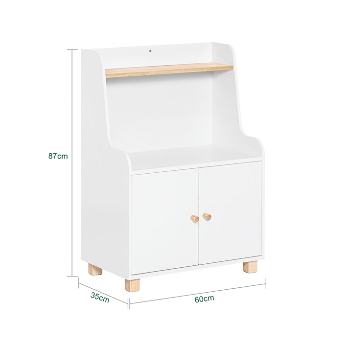 Sobuy SoBuy Kinderregal Bücherregal Aufbewahrungsregal für Kinder KMB84-W Super Sparpreis