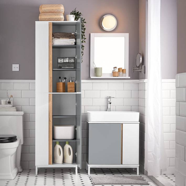 Sobuy SoBuy Bad Hochschrank Badschrank Badezimmermöbel BZR76-HG Bis zu 65% Rabatt