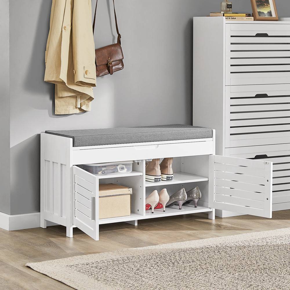 Sobuy SoBuy Garderobenbank Sitzbank Dielenbank Schuhbank Weiß FSR102-W Rabatte dieses Monats