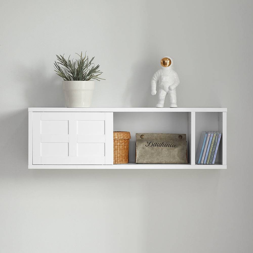 Sobuy SoBuy Wandgarderobe Hängeregal Flurgarderobe Weiß FHK18-W Meist gekauft