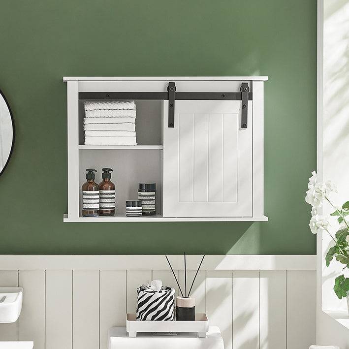 Sobuy SoBuy Wandschrank Hängeschrank Badschrank Weiß Küchenschrank BZR71-W Jubiläumsangebot