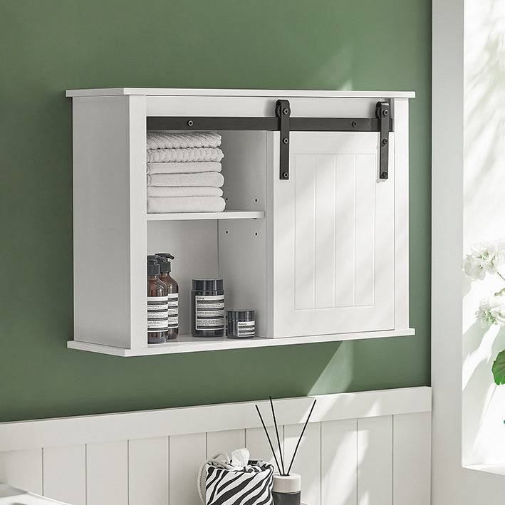 Sobuy SoBuy Wandschrank Hängeschrank Badschrank Weiß Küchenschrank BZR71-W Jubiläumsangebot
