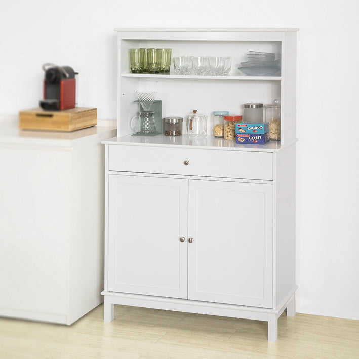 Sobuy SoBuy Küchenschrank Beistellschrank Sideboard weiß FSB26-W Lagerräumung